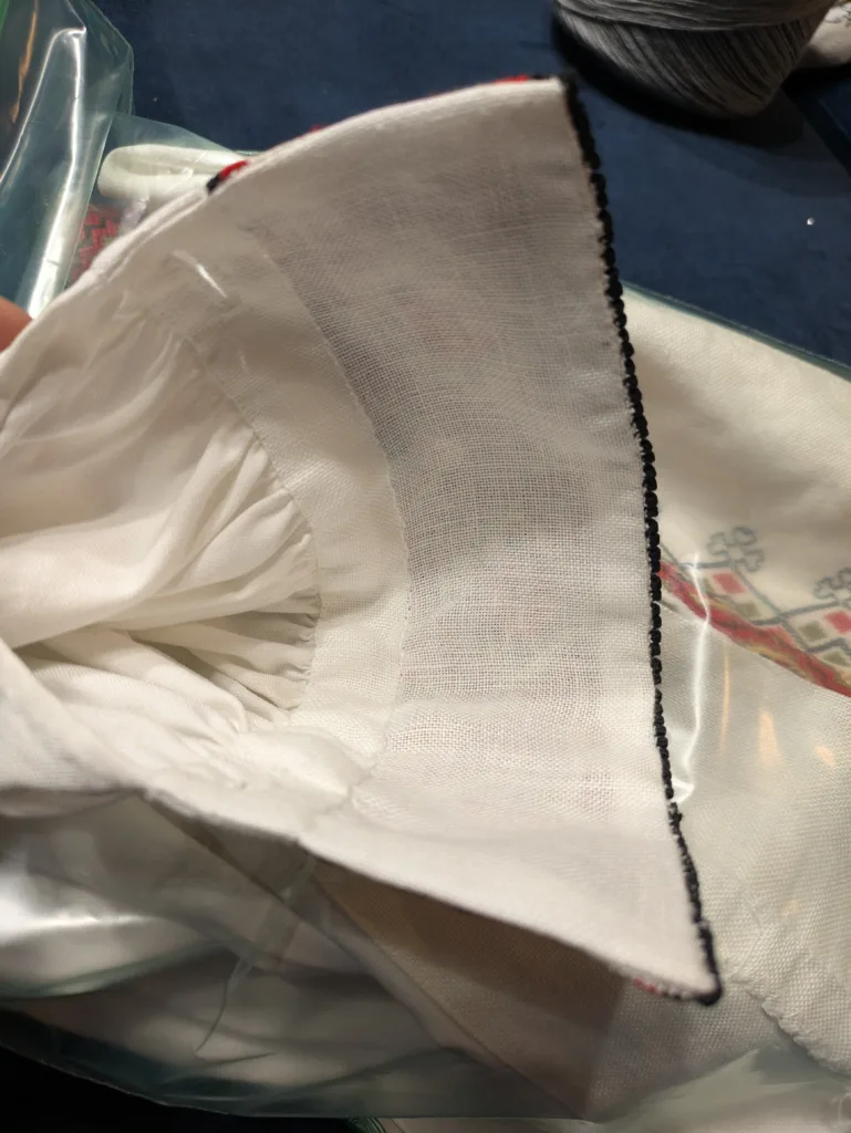 20251206 Øst-Telemarkskjorte mansjett korsstingsbroderi ny innside